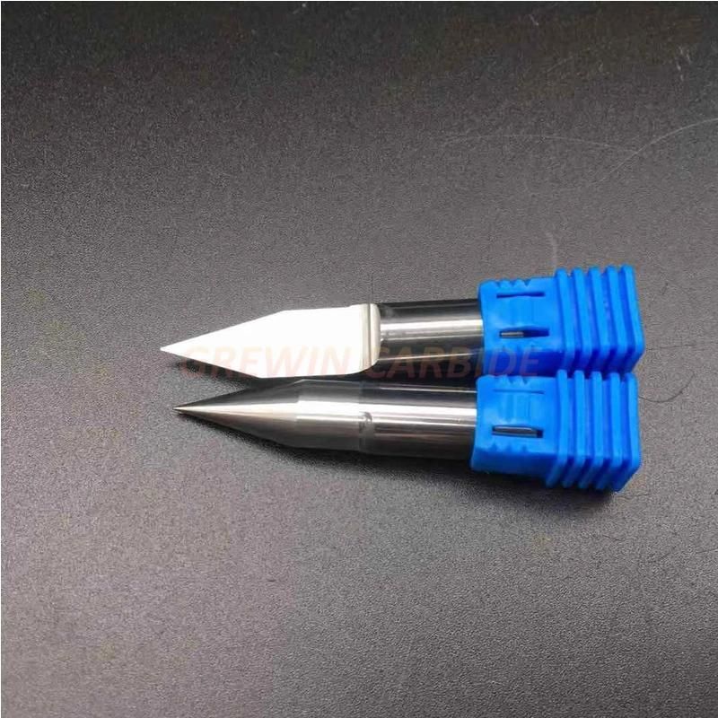 Gw Carbide- 0.1mm 60 Degree Carbide PCB Board Engraving Bits V-Shape CNC Router Tool