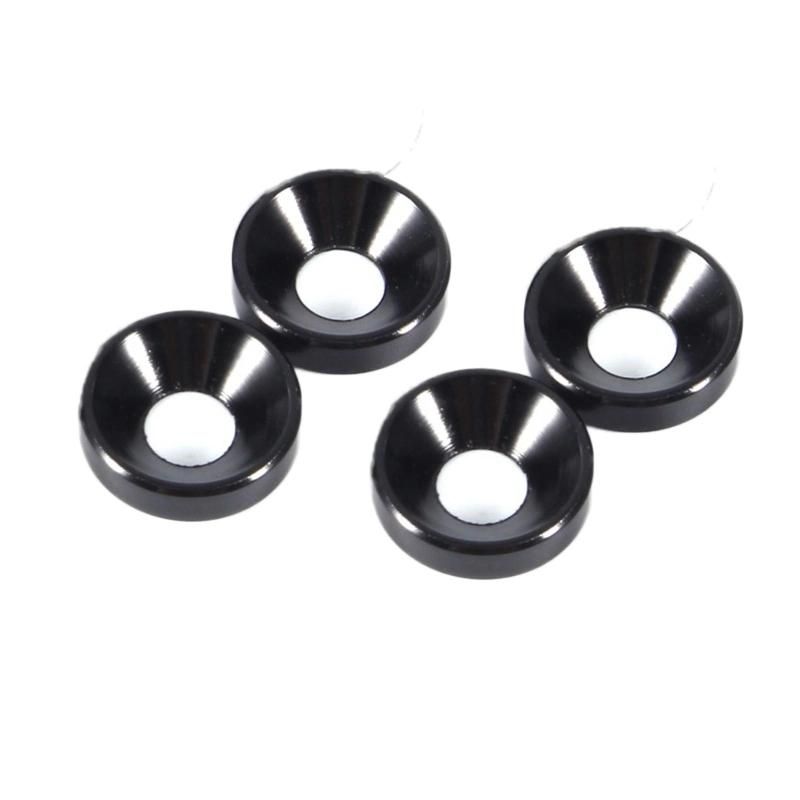 M4 Aluminum Alloy Flat Head Screw Bolt Washers Anodized Countersunk Head Washer Gasket