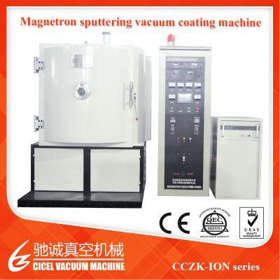 Vacuum PVD Coating Plasma Gold Sputter/PVD Titanium Plasma Coater/Magnetron Sputtering Vacuum Metallizer