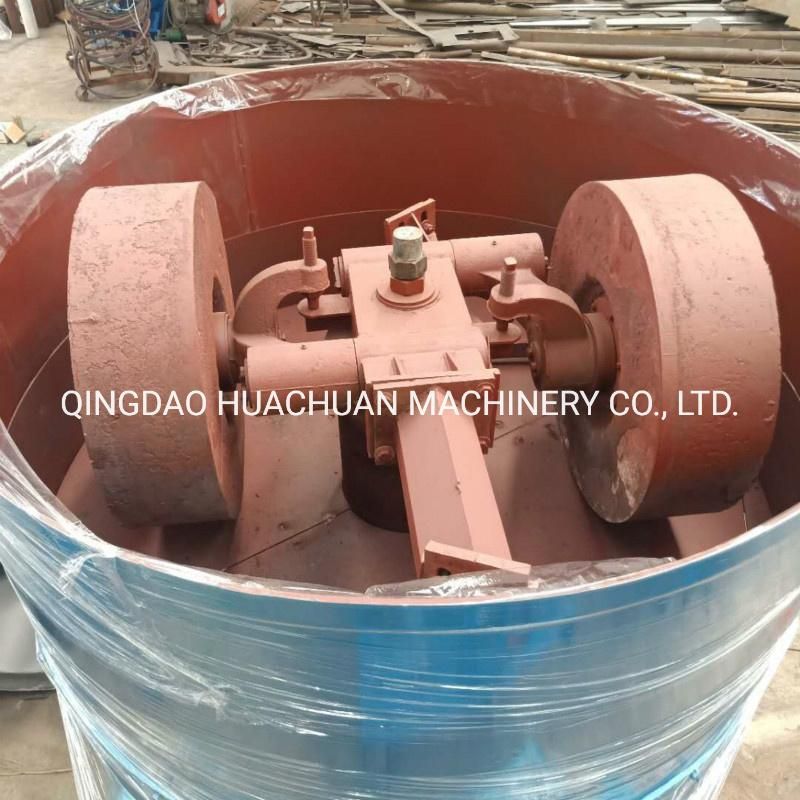 Roller Type Foundry Applicable Industry Green Sand Mixer
