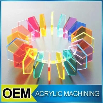 MOQ 1 Piece Custom Precision PMMA Acrylic Plastic CNC Machining Parts