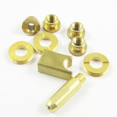 CNC Fabrication Bronze Lathed Turning Component Custom CNC Lathe Bronze Part