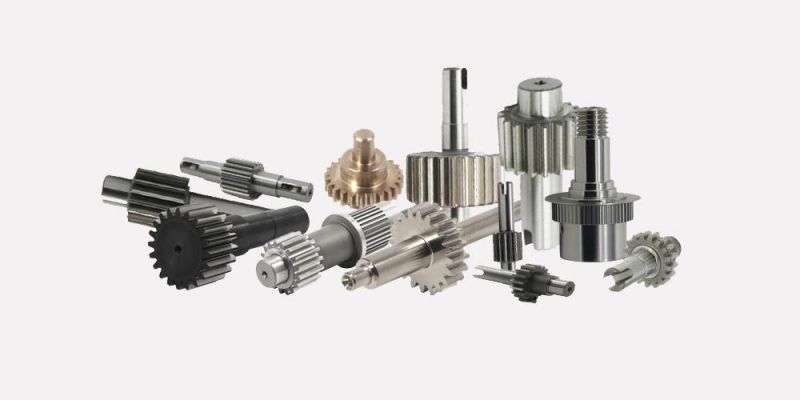 Ihf Customized Precision CNC Stainless Steel Materials Forging Casting Gear Spline Shaft for Machine