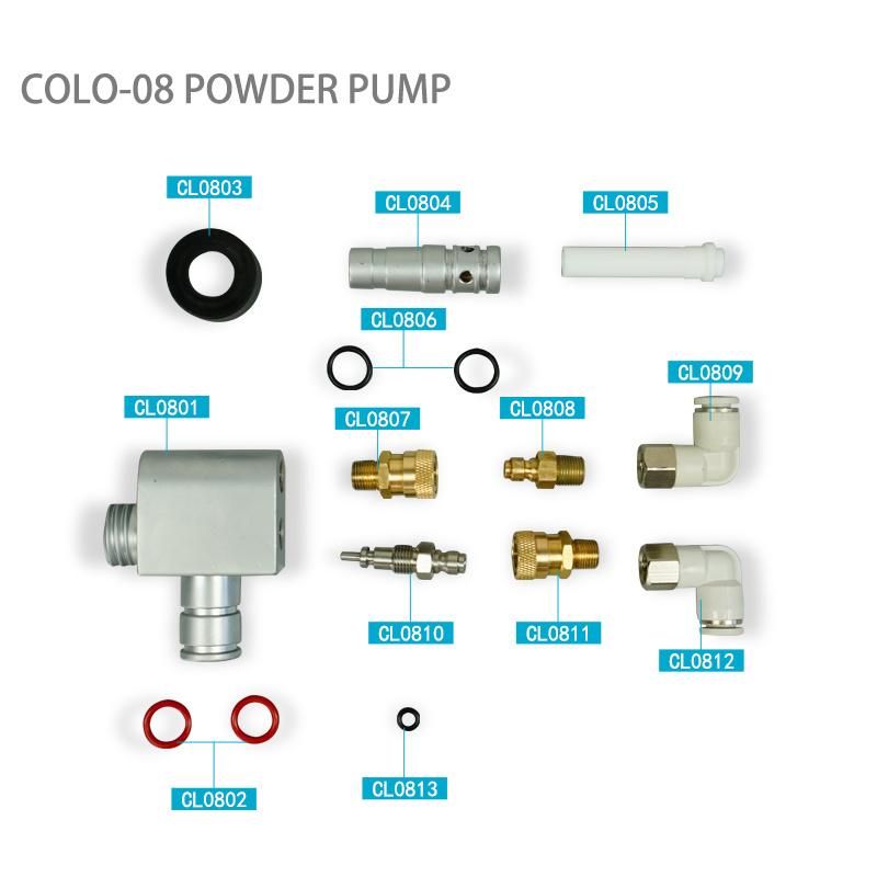 Colo-08 Powder Pump for Spray Gun of Powder Coating Machine