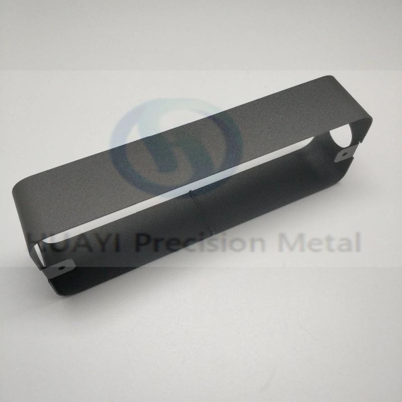 High Quality Precision Black Steel Sheet Metal Fabrication for Industry Device