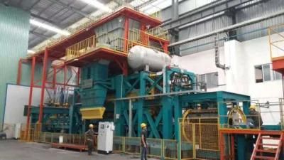 Static Pressure Automatic Horizontal Green Sand Moulding Line, Casting Machinery Manufacture