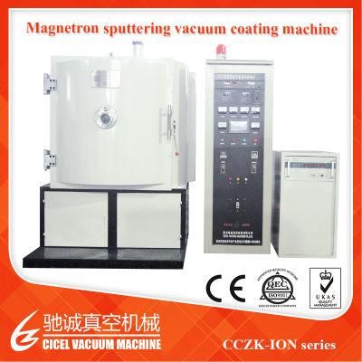 Jewelry Sputtering PVD Coating Machine, 18k 24k Gold Plated Jewelry PVD Vacuum Coating Equipment