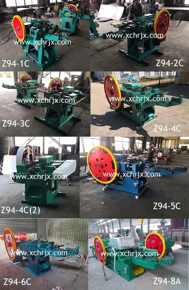 Automatic Z94-8A Big Size Nail Making Machine for 320mm Nails
