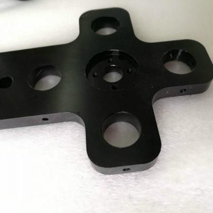 Aluminum Alloy Machining Milling Machinery Part with Black Anodizing