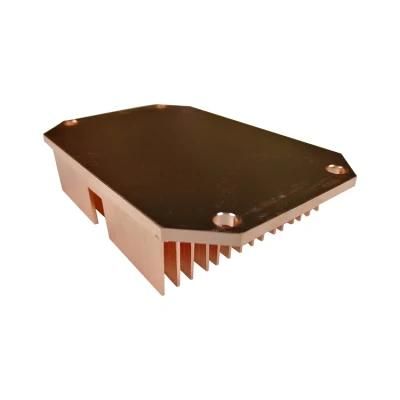 Copper Skived Fin Heat Sink for Svg and Apf and Electronics