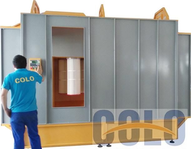 Pass Through Powder Coating Booth