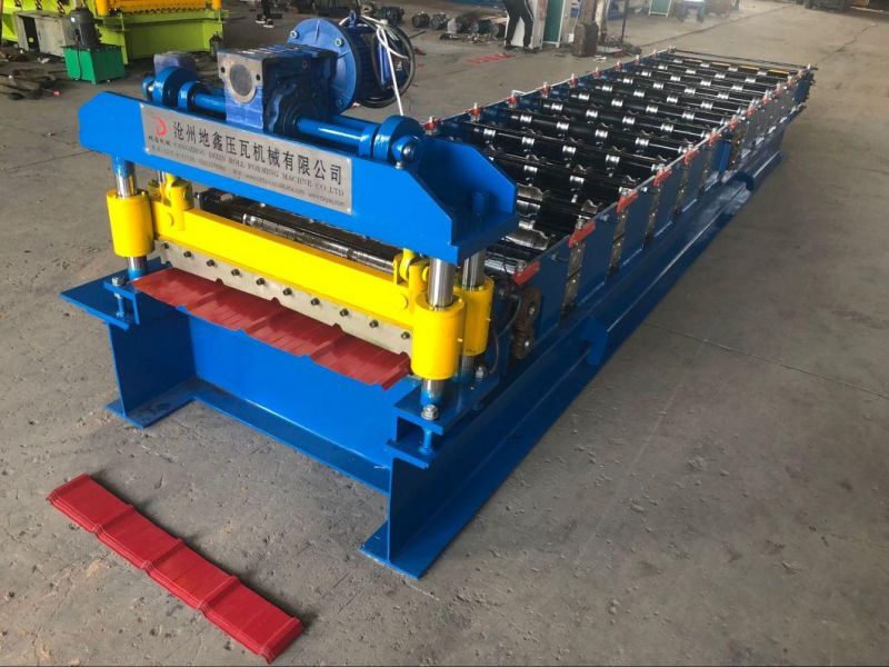 Dx 840 Roofing Tile Trapezoidal Roof Wall Panel Roll Forming Machine for Sale