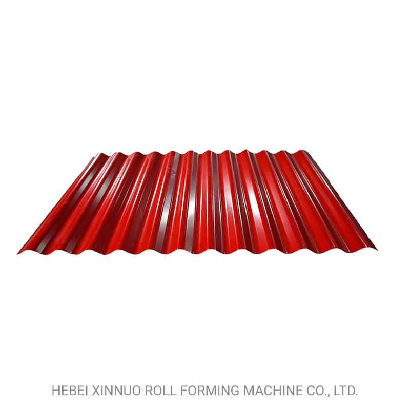 Naked One Year Roll Forming Machine for Make Corrugated Roof Sheet
