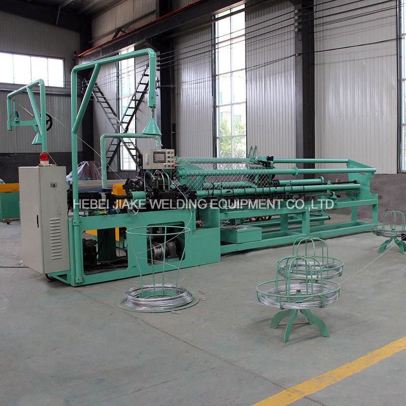 High Speed Chain Link Fence Machine/Diamond Mesh Making Machine