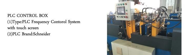Hat Profile Cold Steel Roll Tile Forming Metallic Processing Machine