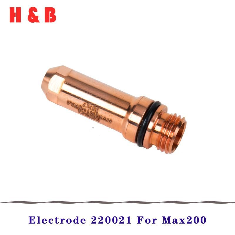 Electrode 220021 for Max 200 Plasma Cutting Torch Consumables 200A Max220021