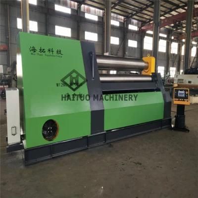 W12nc 4 Rolls Plate Rolling Machine Plate Bending Machine