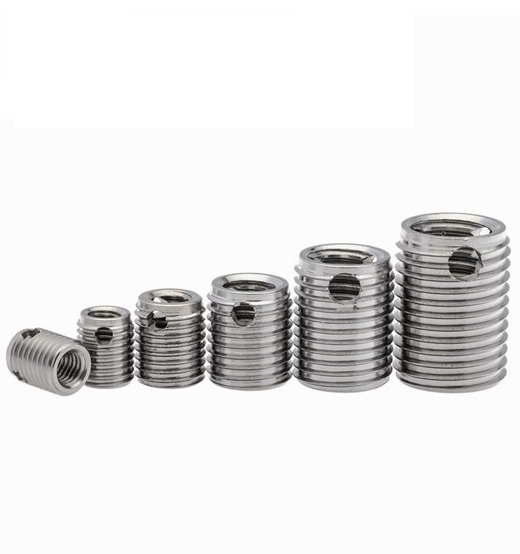 Stainless Steel Three Holes 308 Slotted Self Tapping Threaded Insert