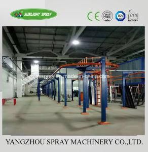Powder Coating Booth Spray Equipment for Steel Door, Door Frame