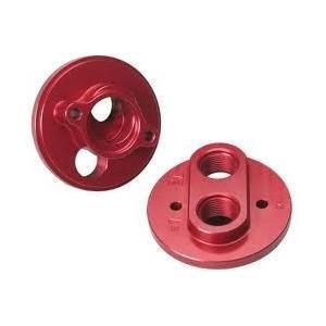 Aluminium CNC Precision Machining Parts with Red Anodized