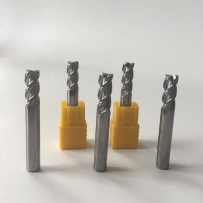 Manufacturer HRC55 3 Flutes Square for Aluminum Milling Tool