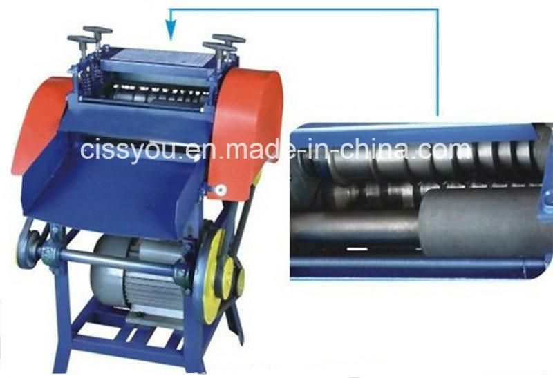 Factory Waste Cable Wire Stripper Stripping Peeling Machine