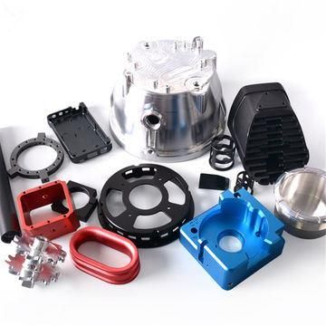 Aluminium CNC Precision Machining Parts with Red Anodized Processing Technic