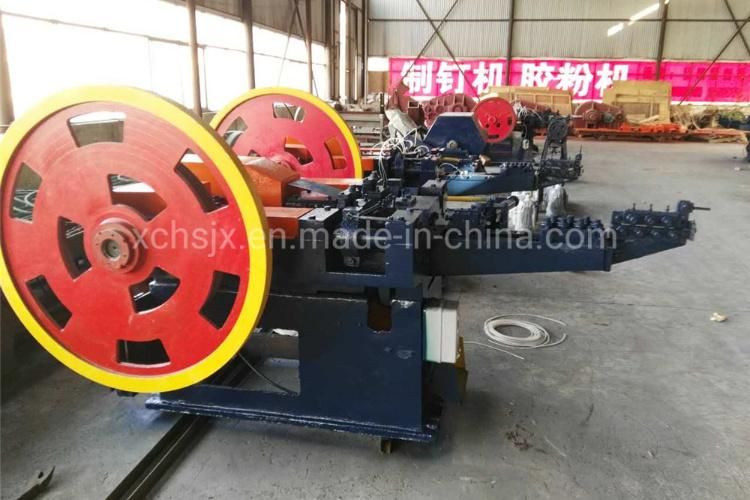 Automatic Common Iron Nails Machine Manufacturer for Africa Market Q195 Low Carbon Steel Automatic Nail Making Machine on Sale