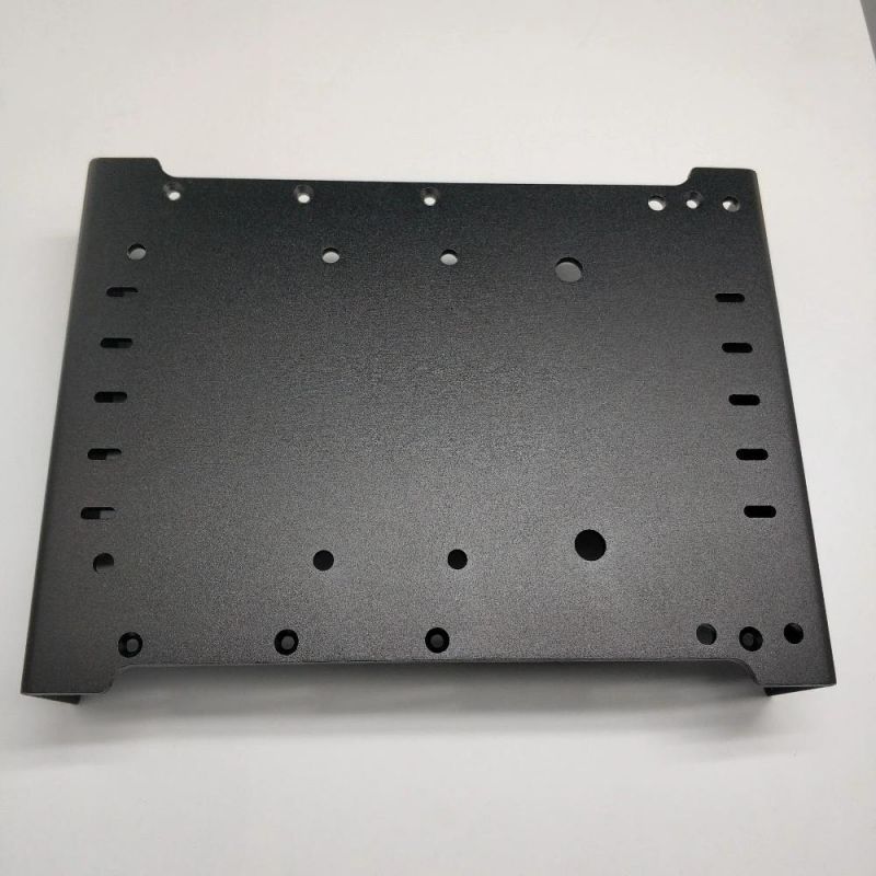 OEM High Quality Precision Customized Black Steel Sheet Metal Products