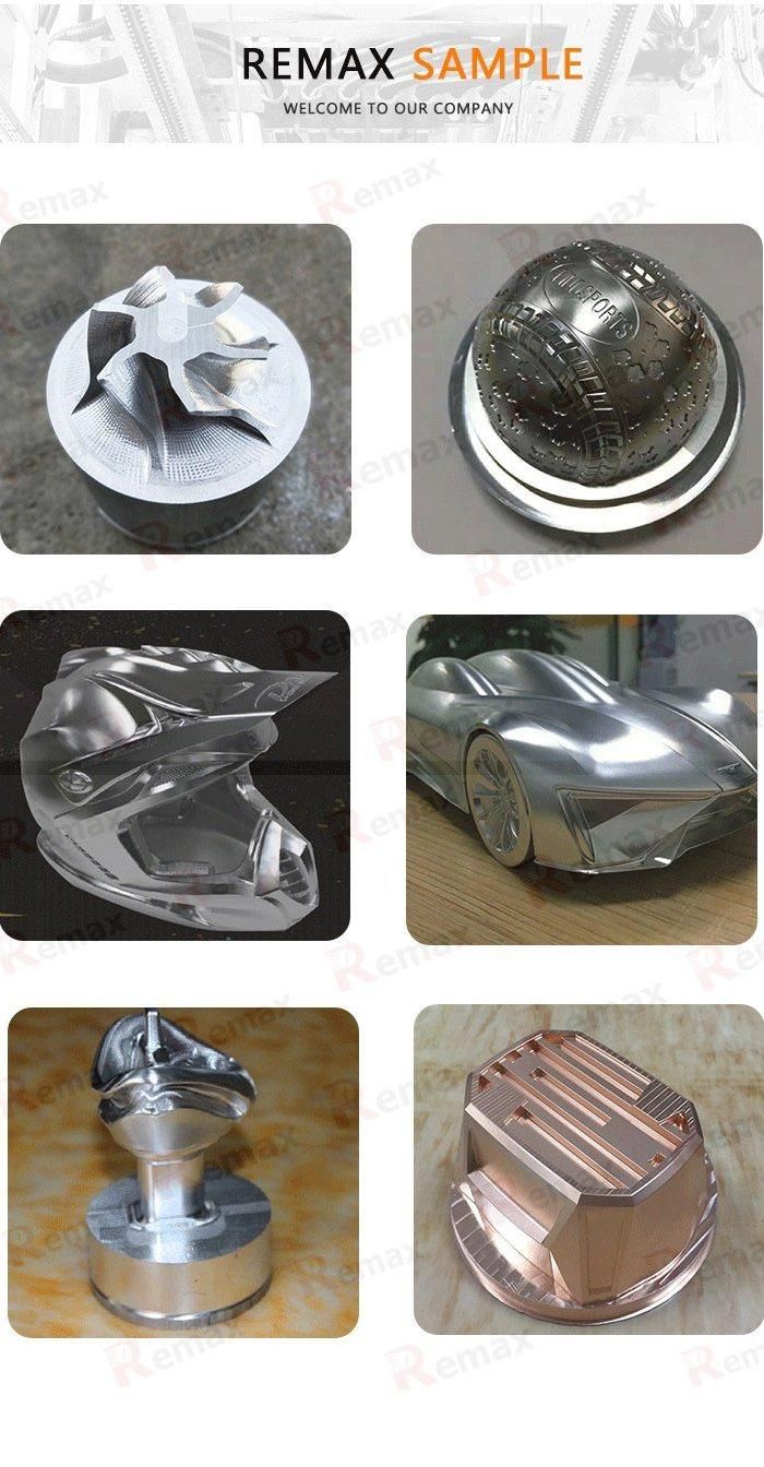 5 Axis CNC Milling Machine Carving Foam 3D Work Cutter Metal Round Medallion Engraving Machine with Auto Tool Changers
