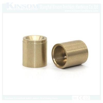CNC Metal Machinery Parts/Bushing Sleeve/Brass Sleeve