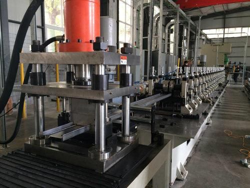 Automatic Customized Galvanized Cable Tray Cable Ladder Pallet Roll Forming Machine