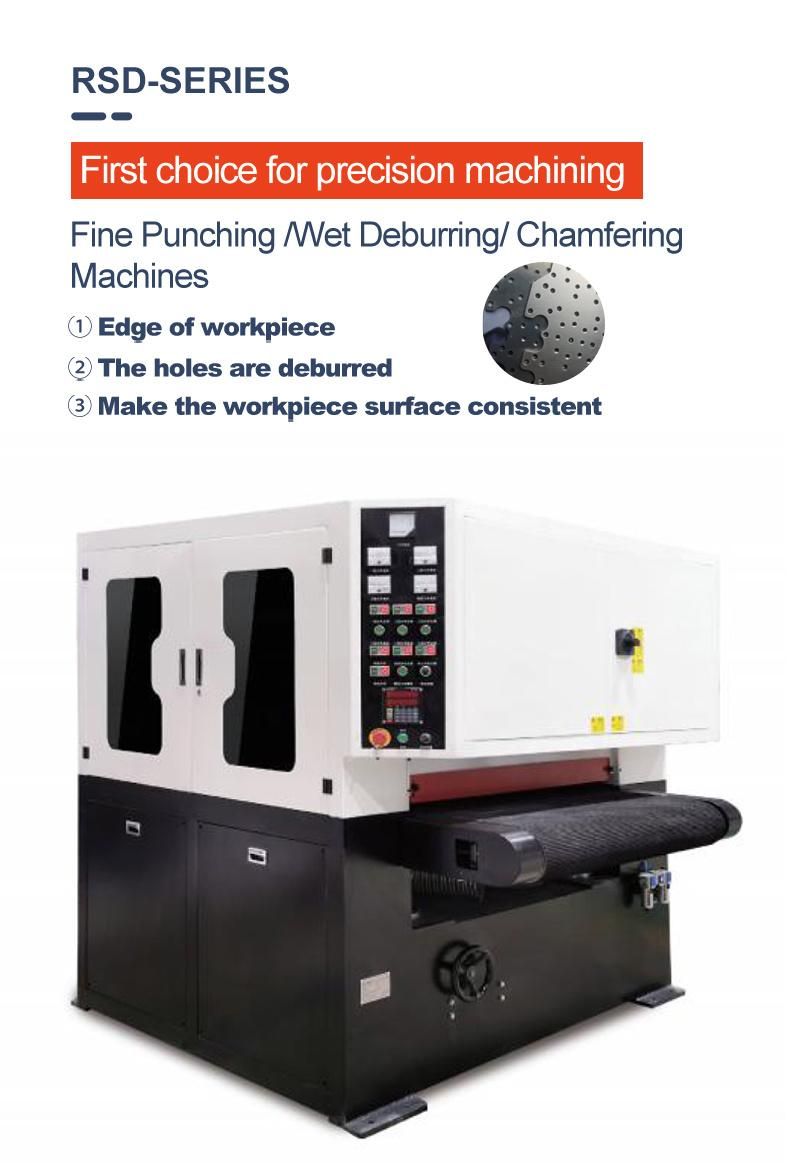 Durable Four-Column Synchronous Lifting Automated Deburring and Edge Rounding Machine