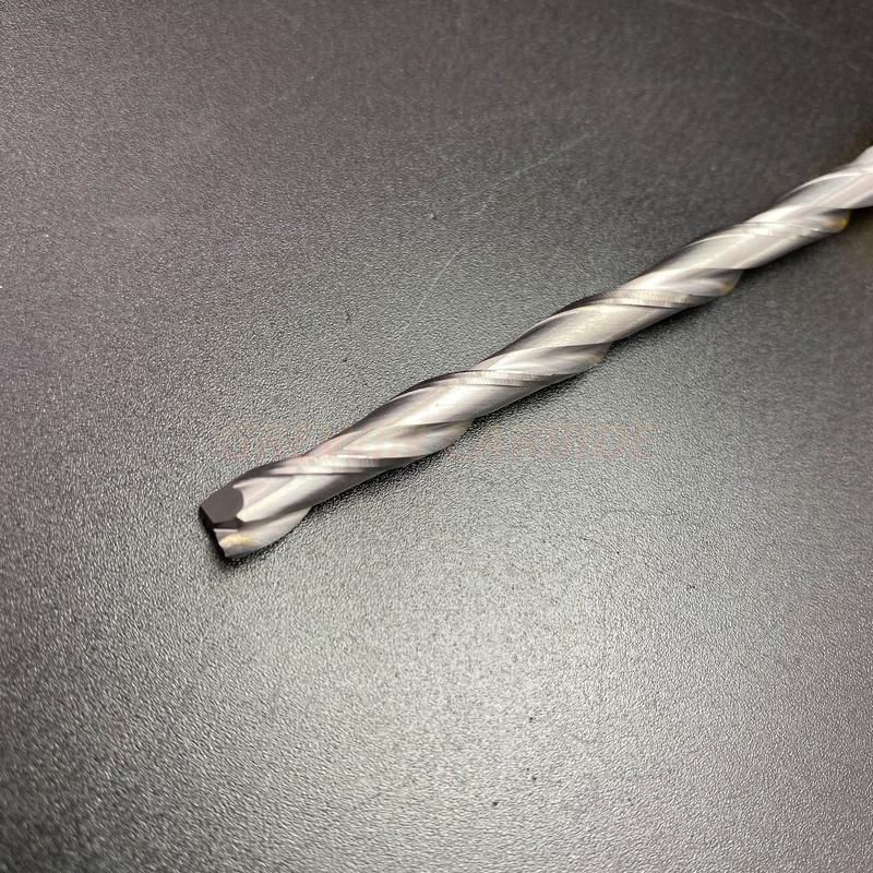 Gw Carbide - Solid Carbide 2f Flat Sparil End Mill with 6*72*100 Used for Wood
