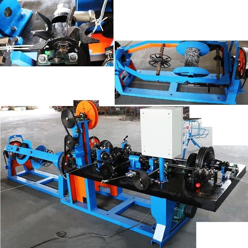 CS-a Double Twisted Barbed 1.6-3mm Wire Machine Factory