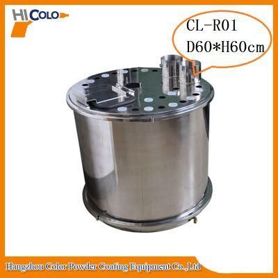 Stainless Round Constant Powder Fluidizing Feeding Hoppers for Powder Sieve Machine Cl-R01 for Sale Equipamiento De La Pintura