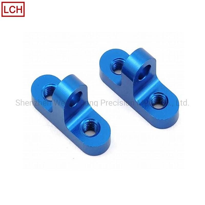 6061 Blue Anodized Aluminum Precision CNC Part