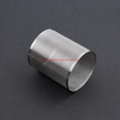 Stainless Steel Mesh Circle Etched Fine Mesh Cover