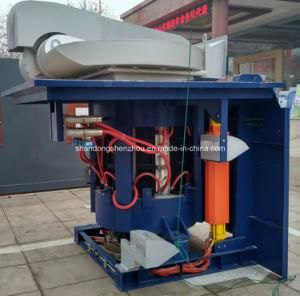 1.5t Casting Iron Steel Aluminum Copper Induction Melting Furnace
