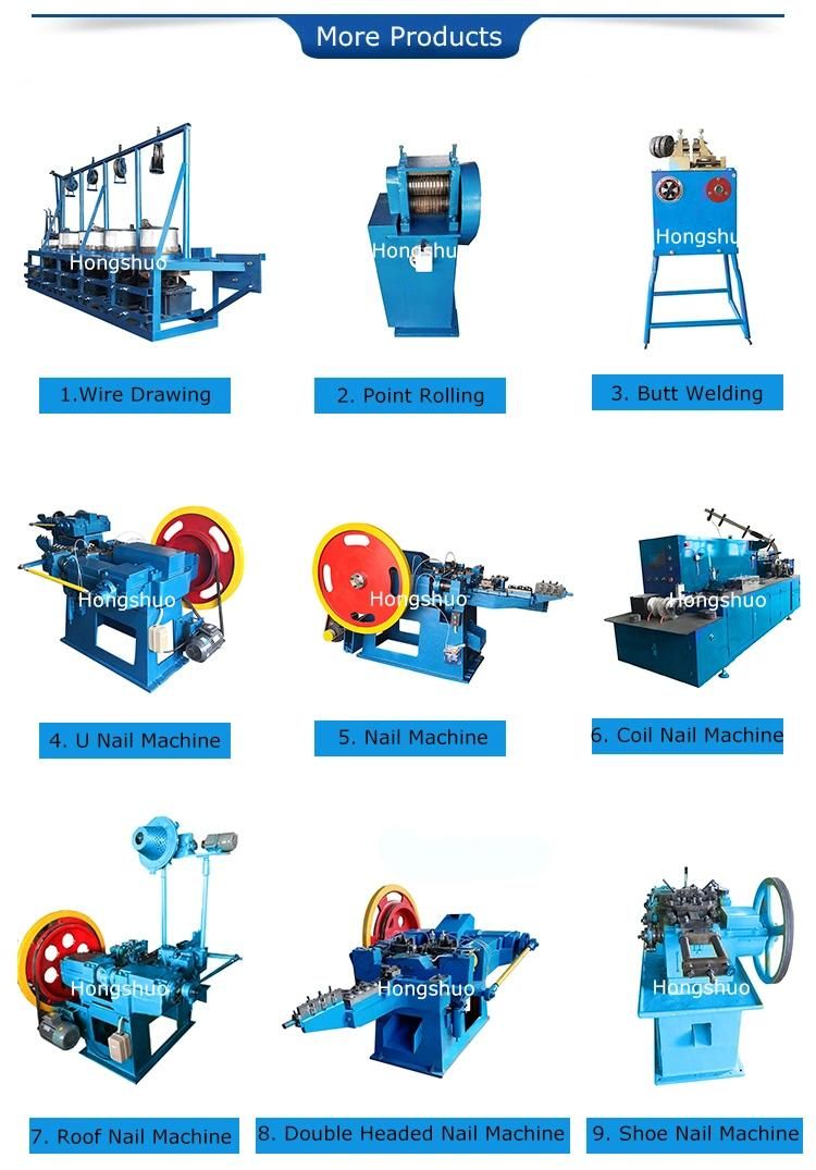 High Quality Wire Nail Machine, Nail Production Line, Automatic Nail Making Machine