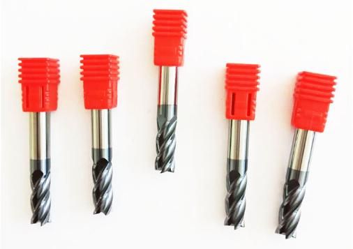 Solid Carbide Square End Mills of Standard Length