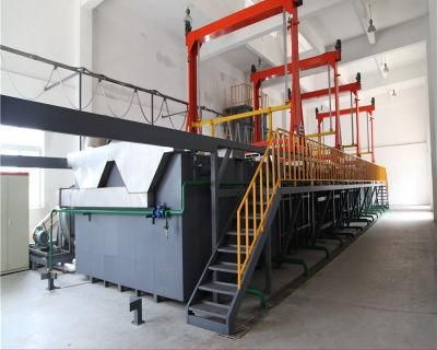 Powder Coating Production Line with Dipping Pretreatment
