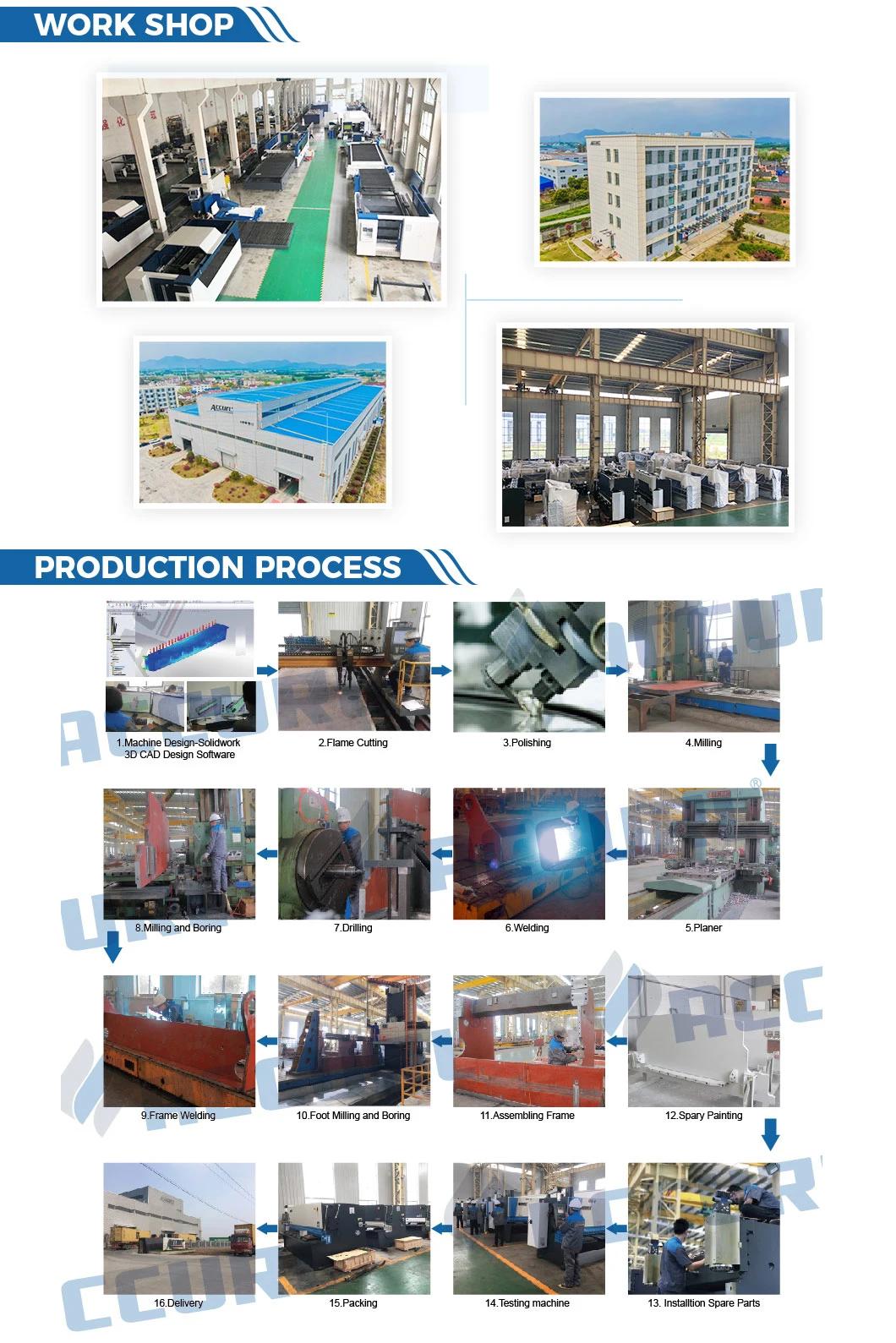 China Accurl Industrial Suppliers for Concrete Mixer General Industrial Equipment Sheet Metal Plate Rolling Bending Machine