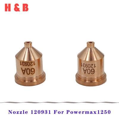 Nozzle 120931 for 1250 Plasma Cutting Torch Consumables 60A 120931