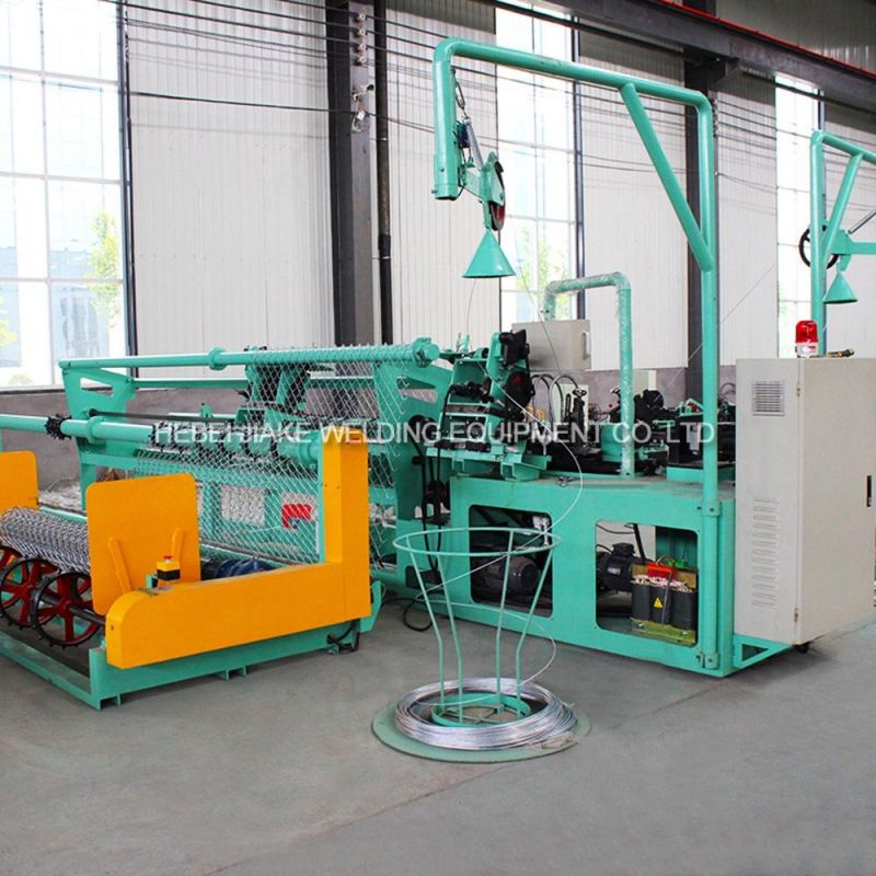 Fully Automatic Cyclone Fence Chain Link Fence Mesh Making Machine