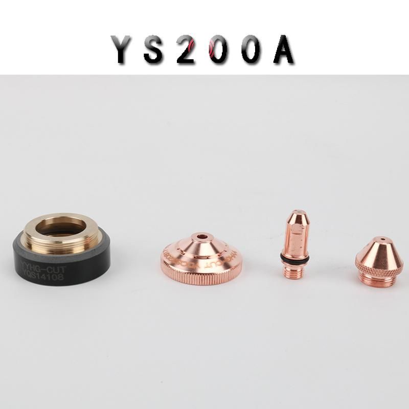 Yueyang Torch Ys200A Suitable for 200A Cutting Power Huayuan Machine Plasma Cutting Shield Nozzle Electrodo