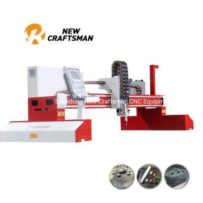 Factory Supply Heavy Duty Plasma Cutter Gantry Plasma Flame Cutting Machine for Metal Sheet Cutting