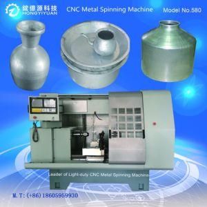 Automatic CNC Metal Spinning Lathe Machine for Aluminum Kettle (580C-12)