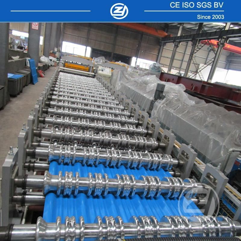 Most Popular Design Step Tile Metal Roll Forming Machine