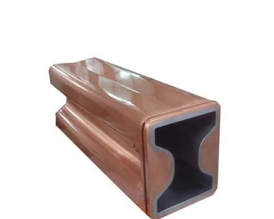 Round/ Rectangular/ H Shape Copper Mould Tube for CCM Crystallizers